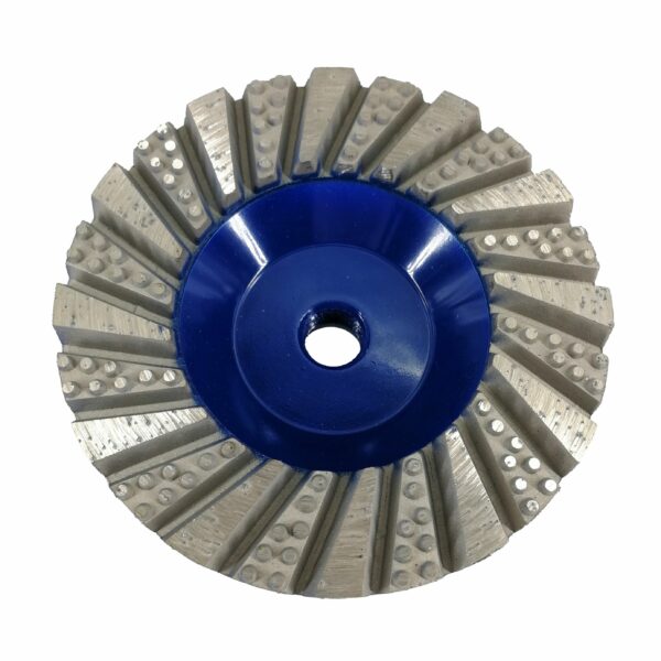 Frez diamentowy 100mm do kamienia, granitu M14 COMBI grit #0 (4)