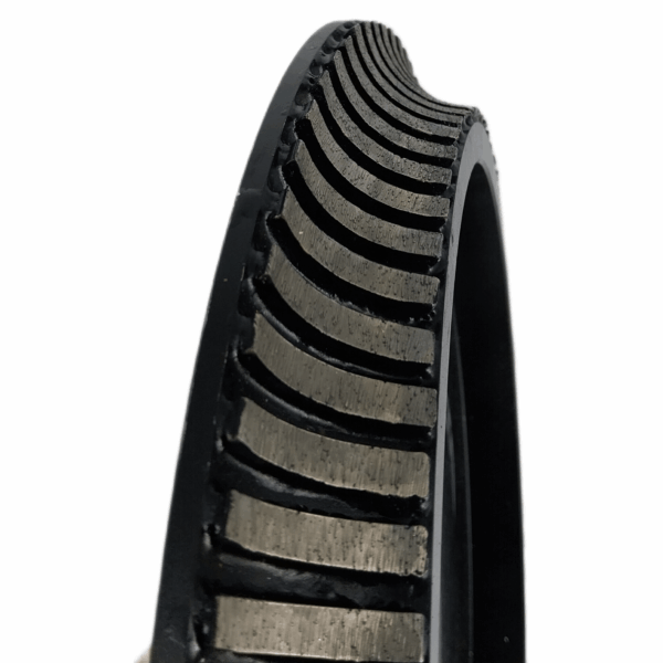 Frez diamentowy profilowy HRK 350mm x 60mm, R25mm, do ćwierćwałków, korpus metalowy (1)