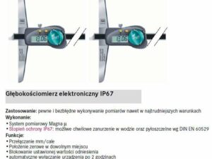 Głębokościomierz elektroniczny IP67