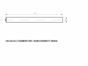 Obciągacze diamentowe jednoziarniste M1046