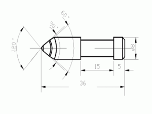 Obciągacze diamentowe szlifowane M1130 do szlifierki Klingelnberg MB10
