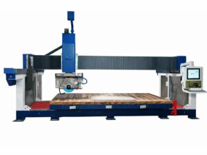 Piła mostowa monoblokowa pięcioosiowa, cyrkularka CNC do kamienia CN500 I DS (1)
