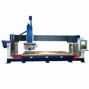 Piła mostowa monoblokowa pięcioosiowa, cyrkularka CNC do kamienia CN500 I DS (1)