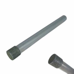 Ściernica trzpieniowa diamentowa 1A1W 12x10x10l110, spoiwo galwaniczne do precyzyjnego miniatura