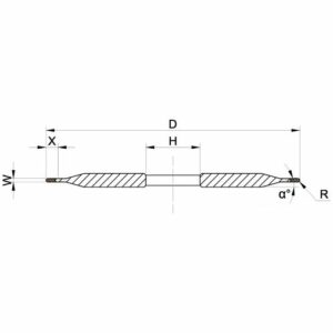 Ściernice diamentowe i CBN 14FF1