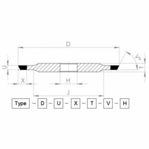 Ściernice diamentowe i CBN 14V1