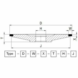 Ściernice diamentowe i CBN 4A9