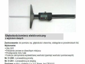 Głębokościomierze
