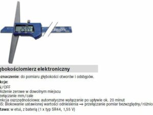 Głębokościomierze elektryczne