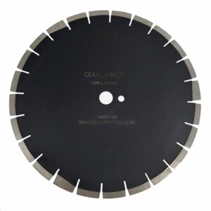 Piła diamentowa ASPHALT 350x12x40x25,4mm, do asfaltu, spawana laserowo czarna (3)