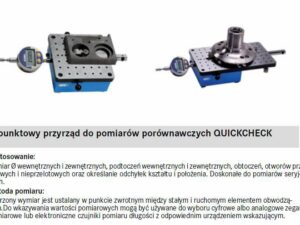 Przyrządy pomiaru absolutnego i przyrządy porównawcze