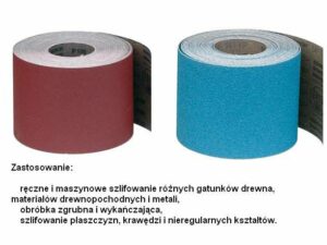 Rolki płótna ściernego