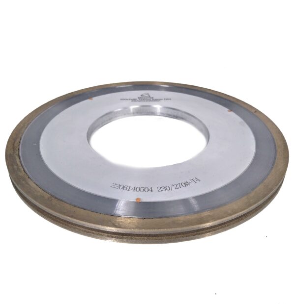 Ściernica diamentowa obwodowa 200x7x90mm, 4mm trapez D64 (9)