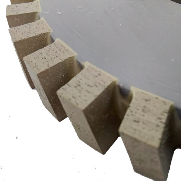 Ściernica diamentowa segmentowa CNC 100x7x10x22mm GR80, do 8mm (4)
