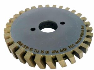 Ściernica diamentowa segmentowa CNC 100x7x12x22mm GR80, do 10mm (3)