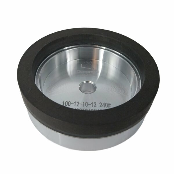Ściernica diamentowa żywiczna 100mm otw. 12 seg. 12x10 #240 (4)