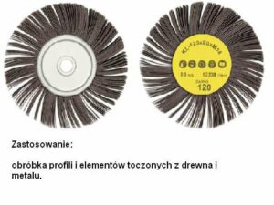 Ściernice listkowe kątowe z płótna ściernego