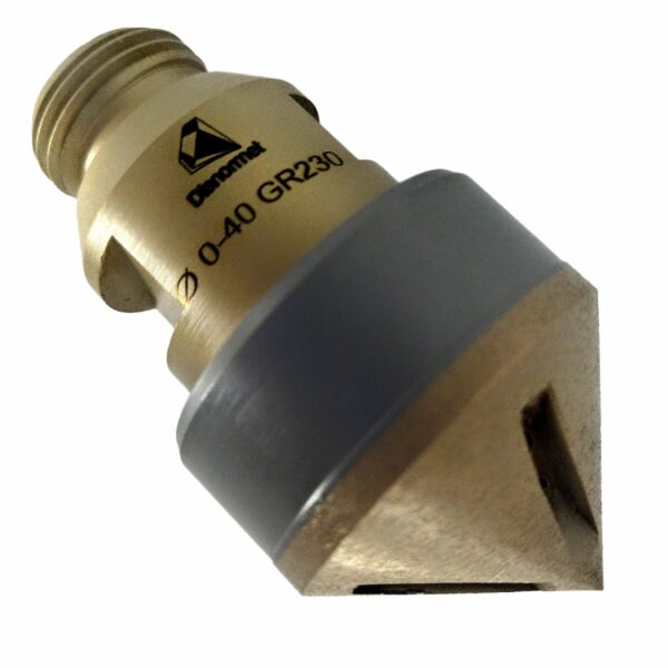Stożek diamentowy 40mm z otw. chłodzącymi 12 L=72mm #230 (4)