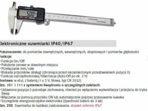 Suwmiarki elektryczne