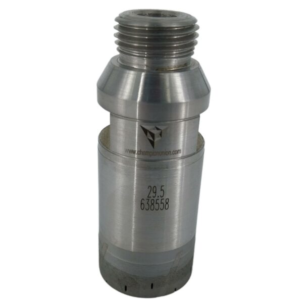 Wiertło diamentowe do szkła INOX 29,5mm L=75mm cienkościenne (3)