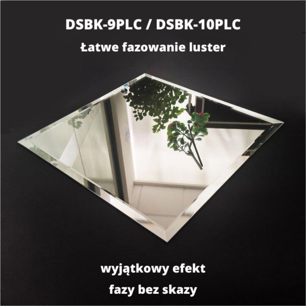 Fazowarka do szkła płaskiego DSBK-9PLC / DSBK-10PLC