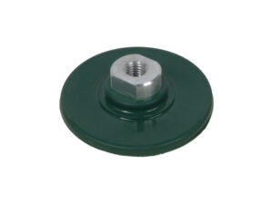 Adapter M14 rzep 100 mm do dysków polerskich elastyczny zielony