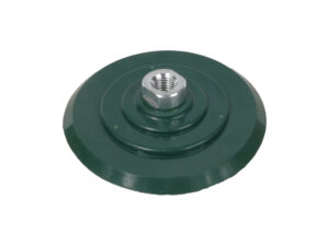 Adapter M14 rzep 125 mm do dysków polerskich elastyczny zielony