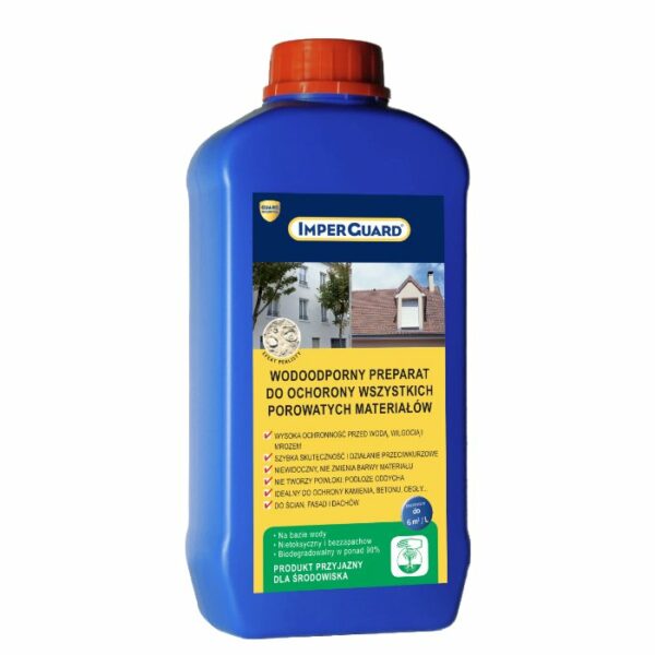 ImperGuard 1L – Impregnat do dachów, fasad, ścian – betonu, kamienia, cegły (2)