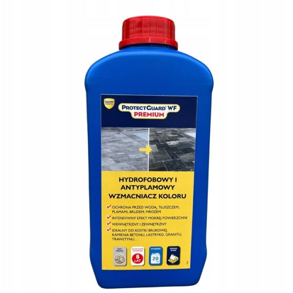 Impregnat wzmacniacz koloru efekt mokrej kostki ProtectGuard WF Premium 1L
