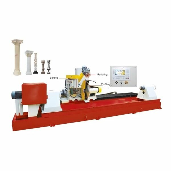 DLMZ 600 tokarka do kamienia CNC sterowana numerycznie — miniatura