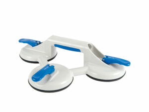 Potrójna przyssawka do szkła BOHLE, do 90kg, śr. 120mm, tworzywo sztuczne (5)