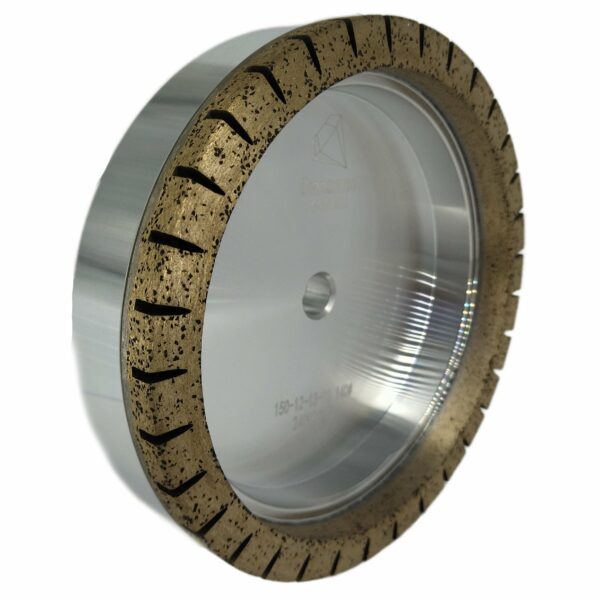 Ściernica diamentowa półsegmentowa garnkowa 150mm otw. 12 seg. 10x13 #140 (3)
