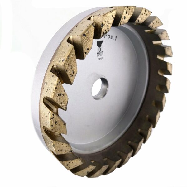 Ściernica diamentowa segmentowa garnkowa 150mm otw. 12 seg. 15x10 #120 BOVONE ELB 1045 poz. 1 (3)