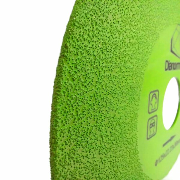 Tarcza diamentowa FROG 125mm do cięcia, fazowania gresu, szkła, glazury, ceramiki z nasypem galwanicznym (9)