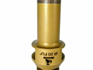 Wiertło diamentowe do szkła CC 20mm L=75mm, włoskie (4)