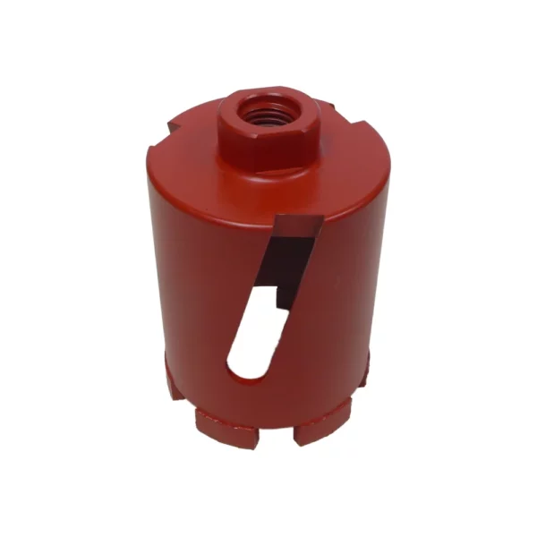 Wiertło diamentowe koronowe na sucho 68mm, 82mm M16, pod puszki (7cm, na sucho), czerwone 2