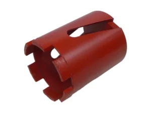 Wiertło diamentowe koronowe na sucho 68mm, 82mm M16, pod puszki (7cm, na sucho), czerwone