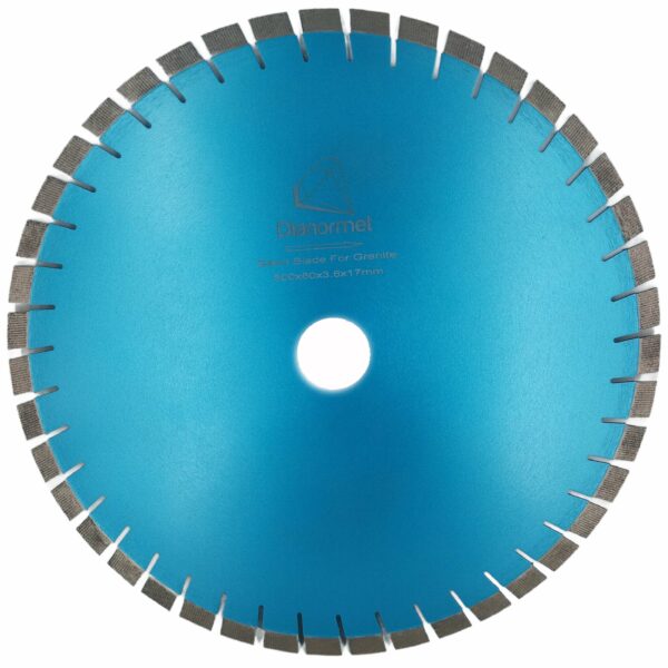 Piła diamentowa ARIX BLUE CH 500x17x3,6x60mm, do granitu, niebieska SIL. (2)