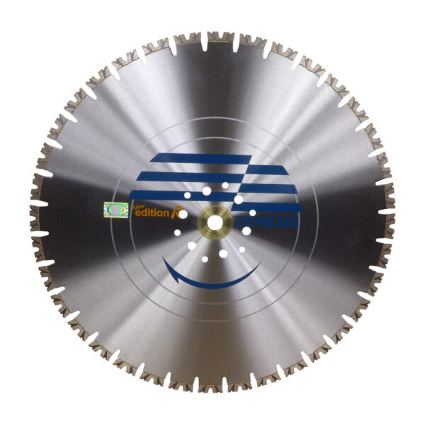 Piły diamentowe ZENESIS R 600mm, 800mm, do cięcia betonu zbrojonego, do 10kW 10 25kW