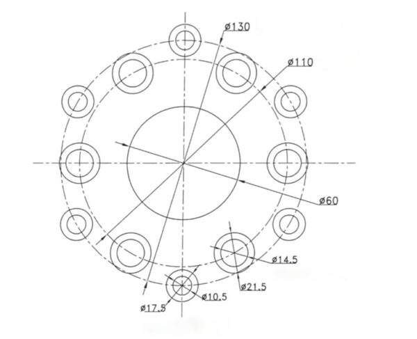 Piły diamentowe ZENESIS R 600mm, 800mm, do cięcia betonu zbrojonego, do 10kW 10 25kW schemat