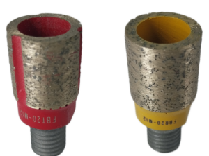 Frez diamentowy główkowy 20mm Lrob.=20mm Lcałk.=44mm M12, do granitu lub spieków, kwarcytu