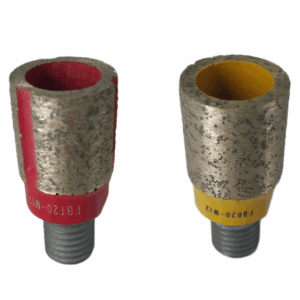 Frez diamentowy główkowy 20mm Lrob.=20mm Lcałk.=44mm M12, do granitu lub spieków, kwarcytu