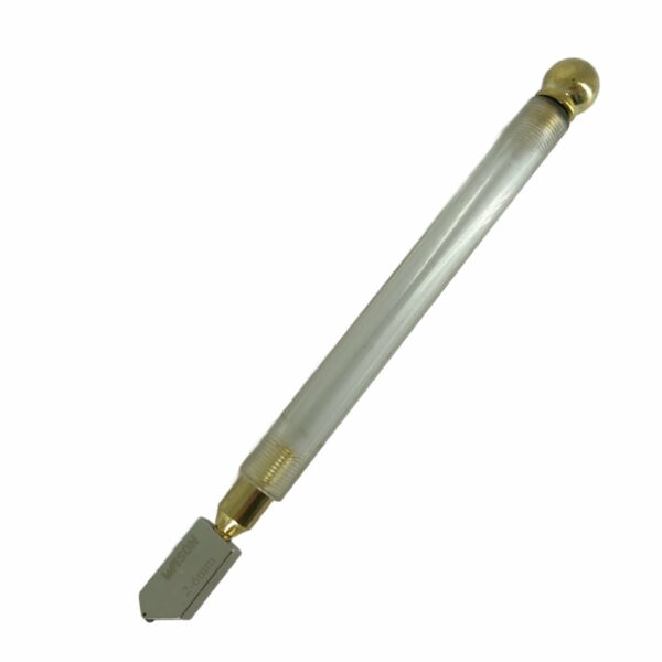 Nóż olejowy do cięcia szkła 2 6mm, 180mm, przezroczysty (3)