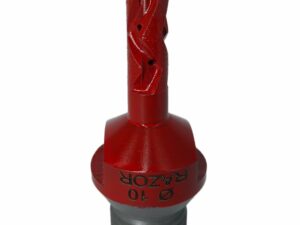 Frez diamentowy palcowy prosty RAZOR 10mm 12 GR100 L27 T72, 3 segm. (2)