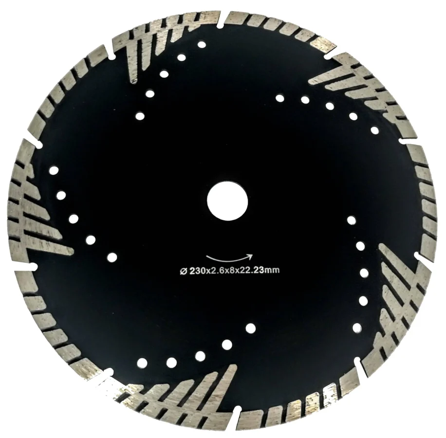 Tarcza diamentowa 230mm do ciecia granitu TURBO BLACK 1 1 scaled