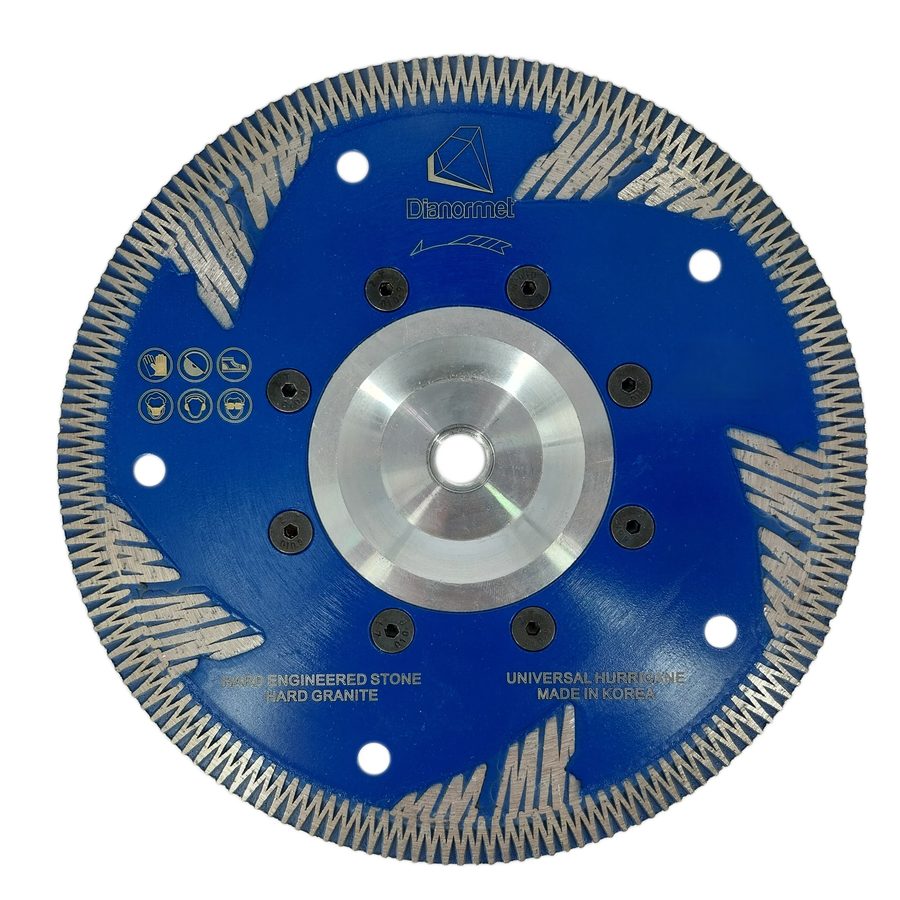 Tarcza, piła diamentowa 180mm x M14 do cięcia twardego granitu, fazowania HURRICANE UNIVERSAL (3)