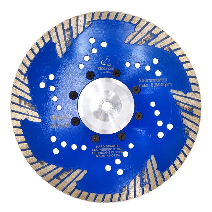 Tarcza pila diamentowa 230mm M14 do ciecia twardego granitu fazowania HURRICANE CUTTER 4 scaled