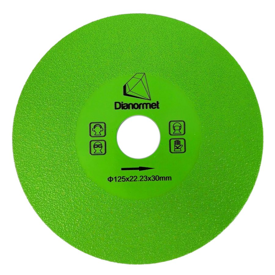 Tarcza diamentowa FROG 125mm do ciecia fazowania gresu szkla glazury ceramiki z nasypem galwanicznym 1